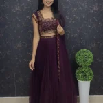 Designer Embroidered Party Wear Lehenga Set