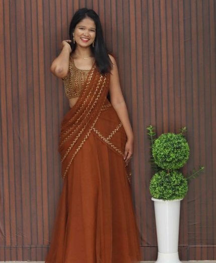 Party Wear Lahanga