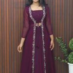 Elegant Three-Piece Party Wear Set