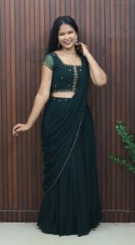 Elegant Party Wear Lehanga Set - Image 2