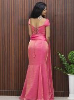 Enchanted Velvet Organza Lehenga Set - Image 3