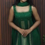 Elegant Panel Cut Top with Dupatta Set