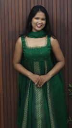Elegant Panel Cut Top with Dupatta Set