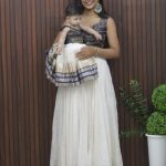 Elegant Embroidered Skirt & Top Set