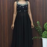 Elegant Georgette Anarkali Two-Piece Set