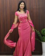 Enchanted Velvet Organza Lehenga Set