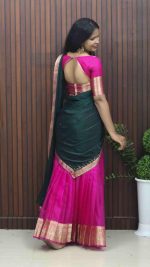 Elegant Organza Dhavani Set - Image 3