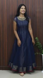 Elegant Embellished Anarkali Gown - Image 3