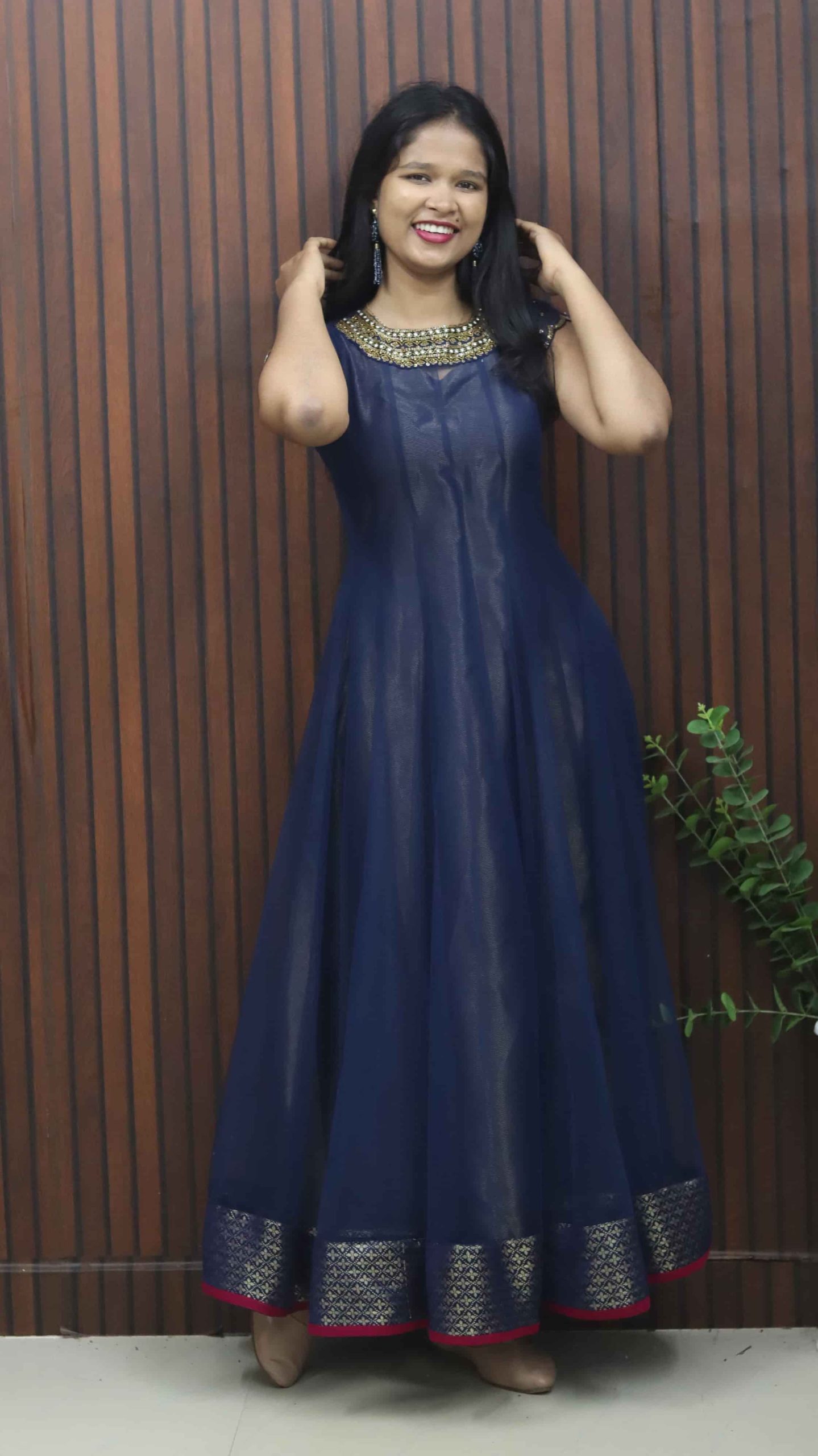 IMG_9720.JPG Elegant Embellished Anarkali Gown - Image 1