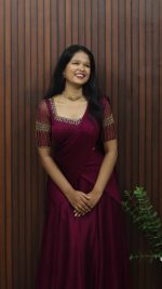 Elegant Silky Georgette Dhavani Set – Party Wear Collection - Image 2