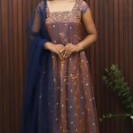 Elegant Panel Cut Kurti with Dupatta