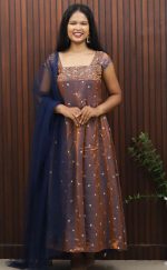 Elegant Panel Cut Kurti with Dupatta