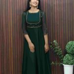 Elegant Embroidered Anarkali Dress