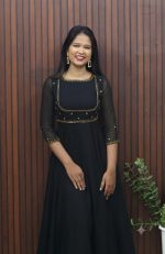 Elegant Embroidered Anarkali Dress - Image 4
