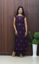 Elegant Three-Piece Set – Crop Top, Bottom & Worked Overcoat - Image 5