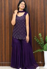 Elegant Georgette Sharara Set - Image 5