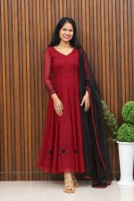 Elegant Panel Cut Top and Bottom with Dupatta - Image 3